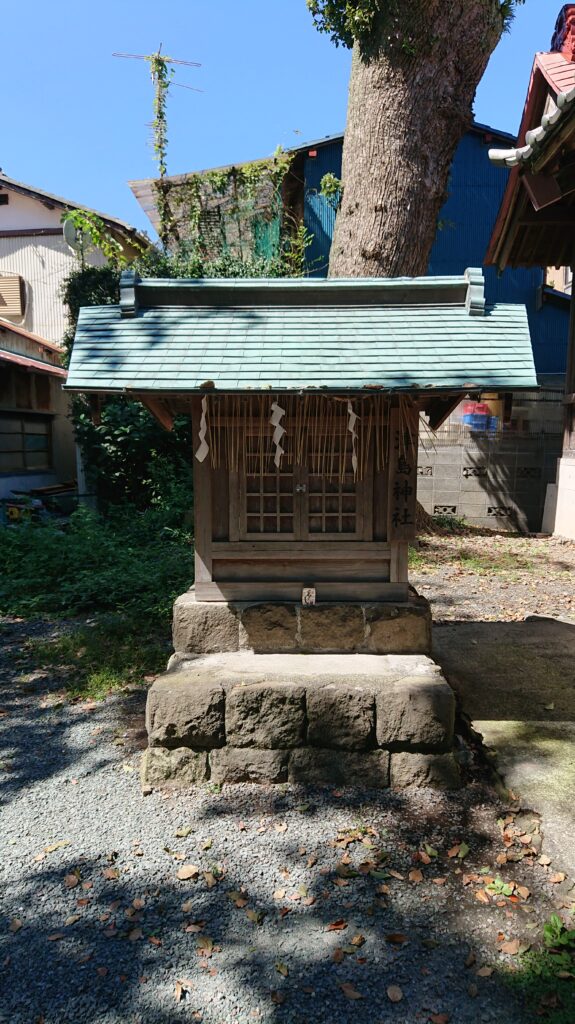 鎌田八幡神社境内社津島神社
