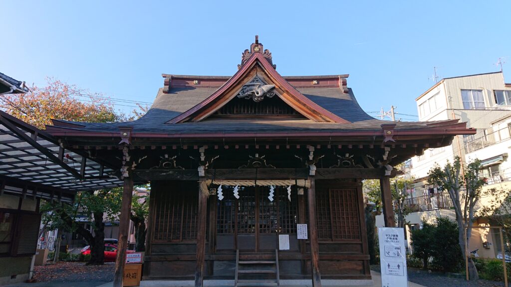 横田西宮神社拝殿