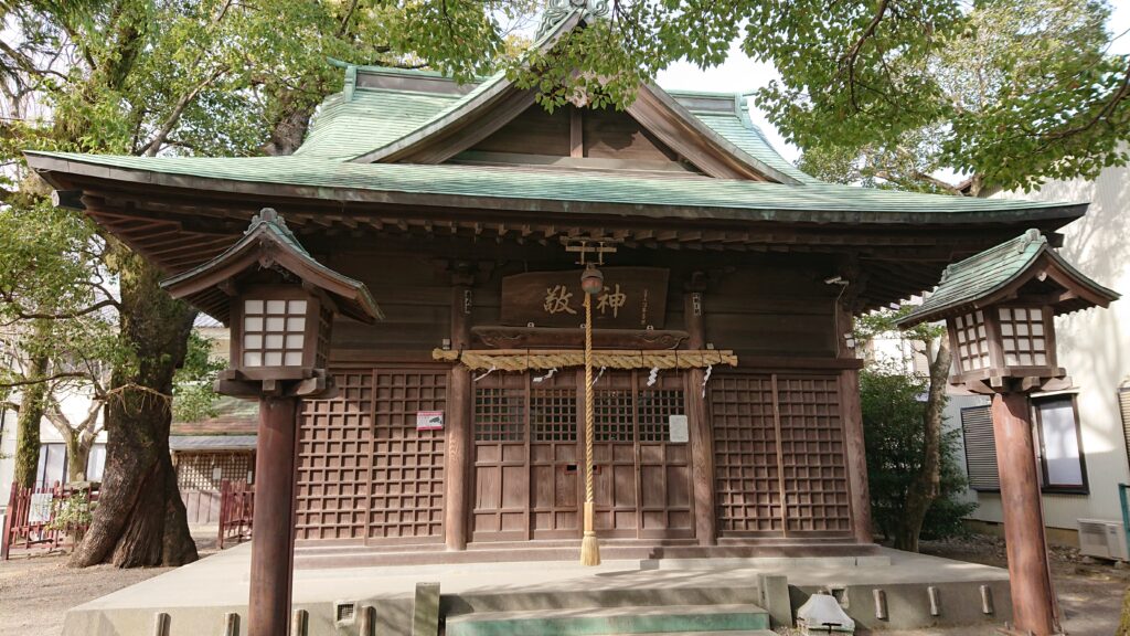下野浅間神社拝殿