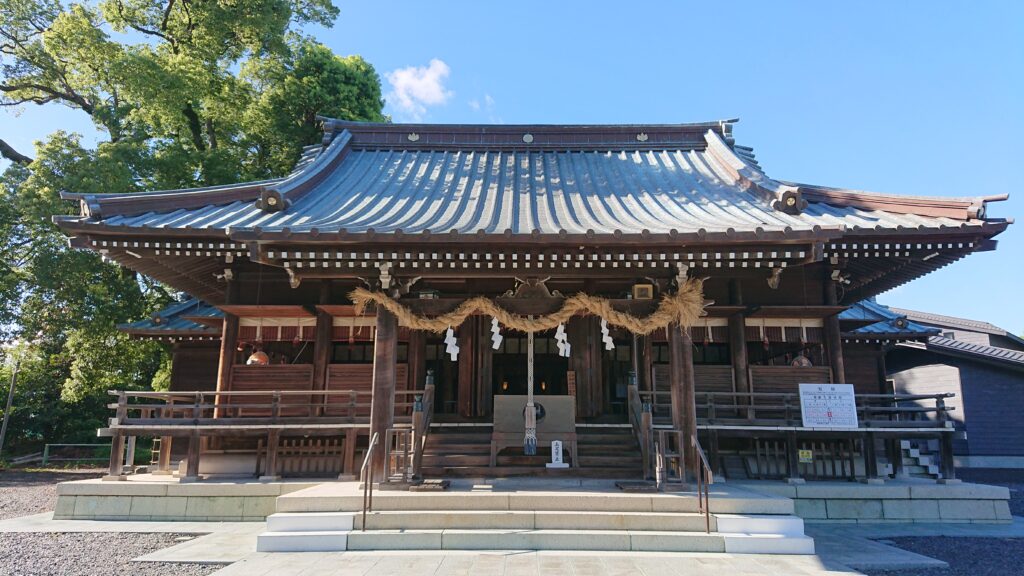 焼津神社拝殿