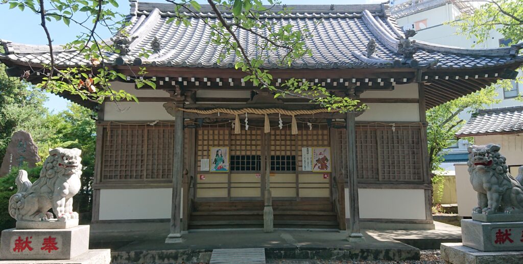 焼津大井神社拝殿