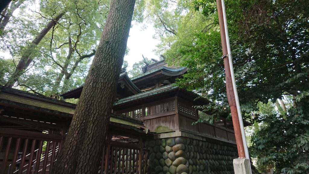 女体の森宗像神社本殿